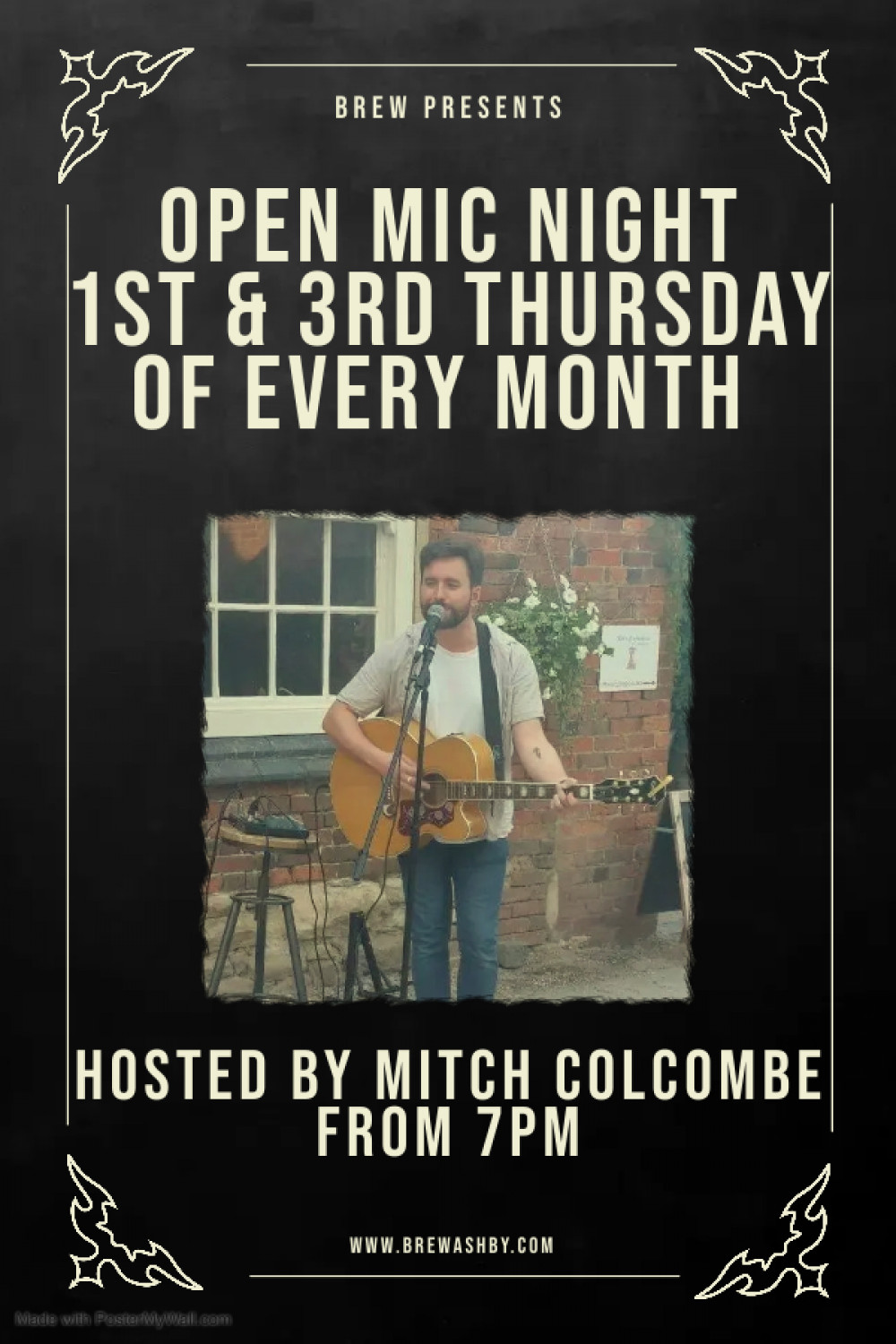 Open Mic Night Hosted by Mitch Colcombe