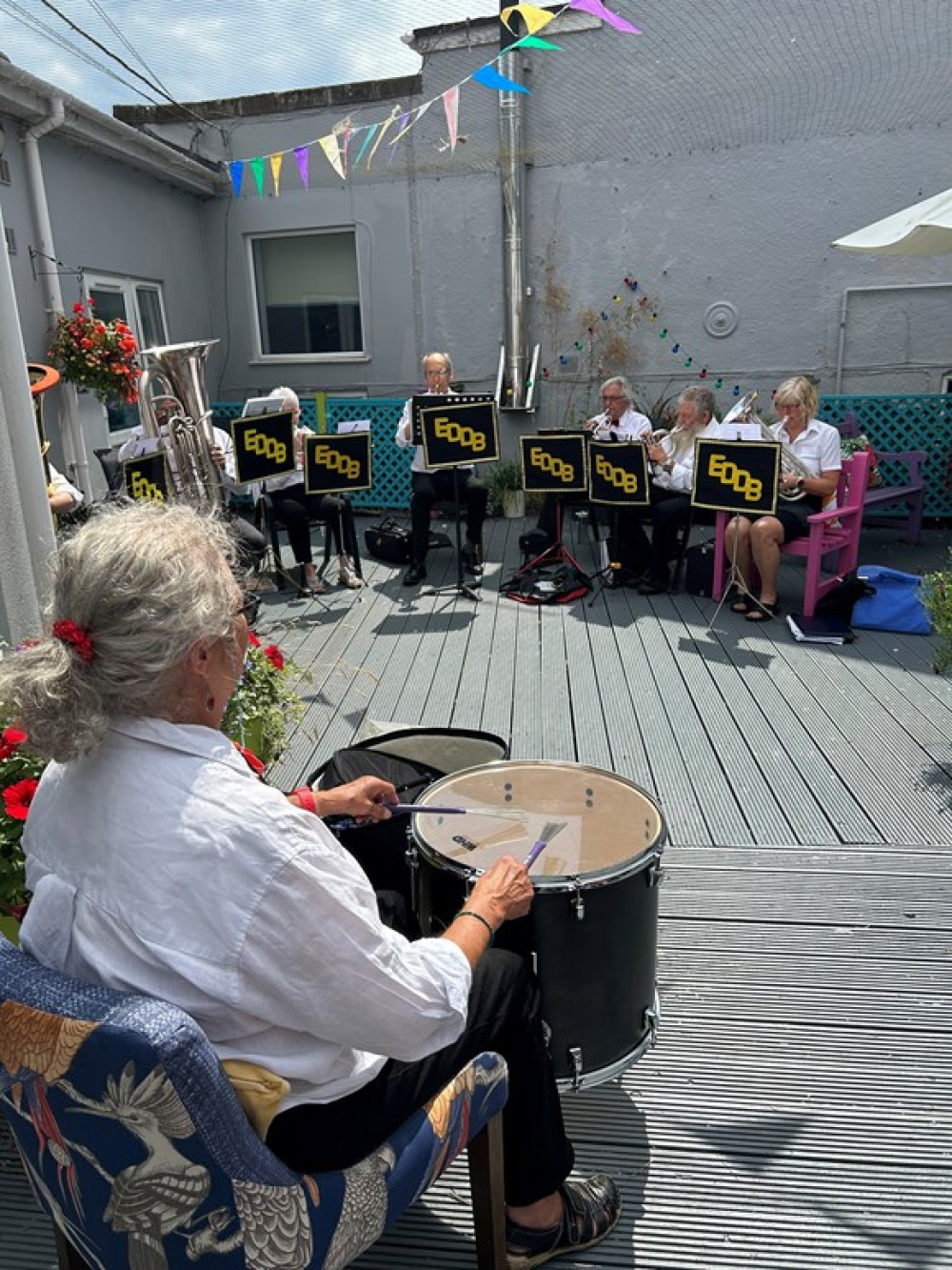 East Devon Daytime Band playing at The Seaton