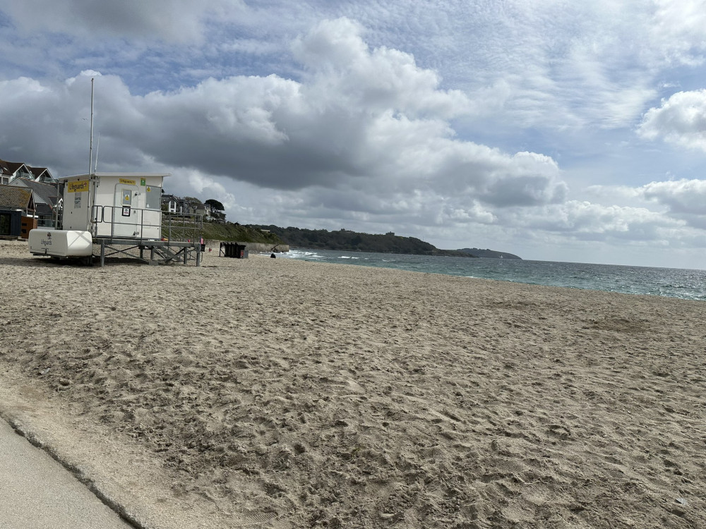 Gyllyngvase Beach has seen lots of ASB. (Image: Falmouth and Helston Police)