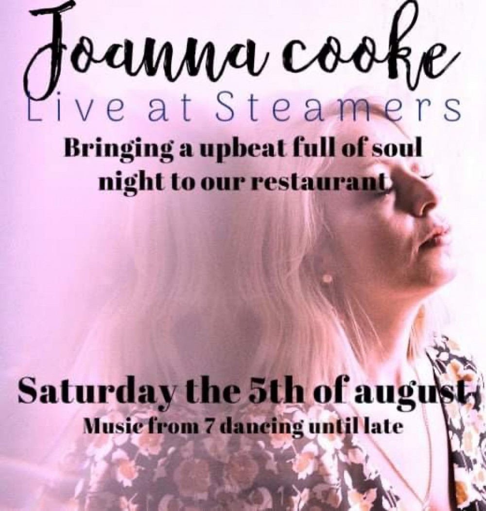 Joanna Cooke at Steamers