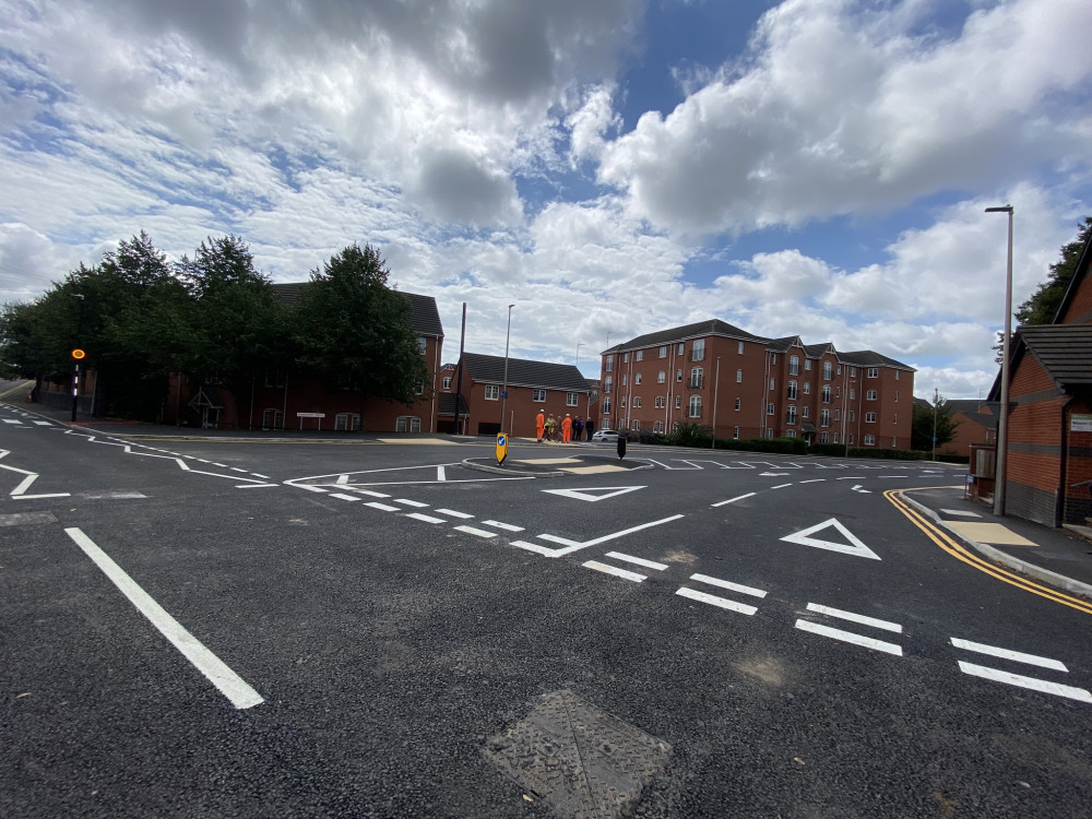 Flag Lane, from Bridle Road to Richard Moon Street, reopened on Thursday 3 August, after being closed since Monday 15 May (Cheshire East Highways).