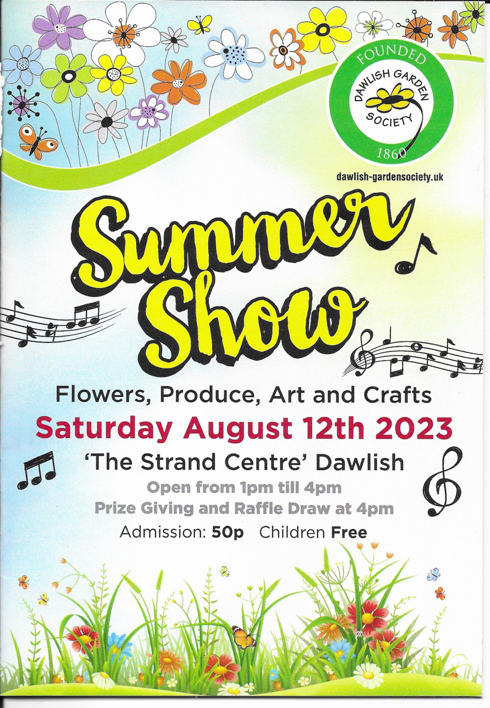 Dawlish Garden Society Annual Summer Show 