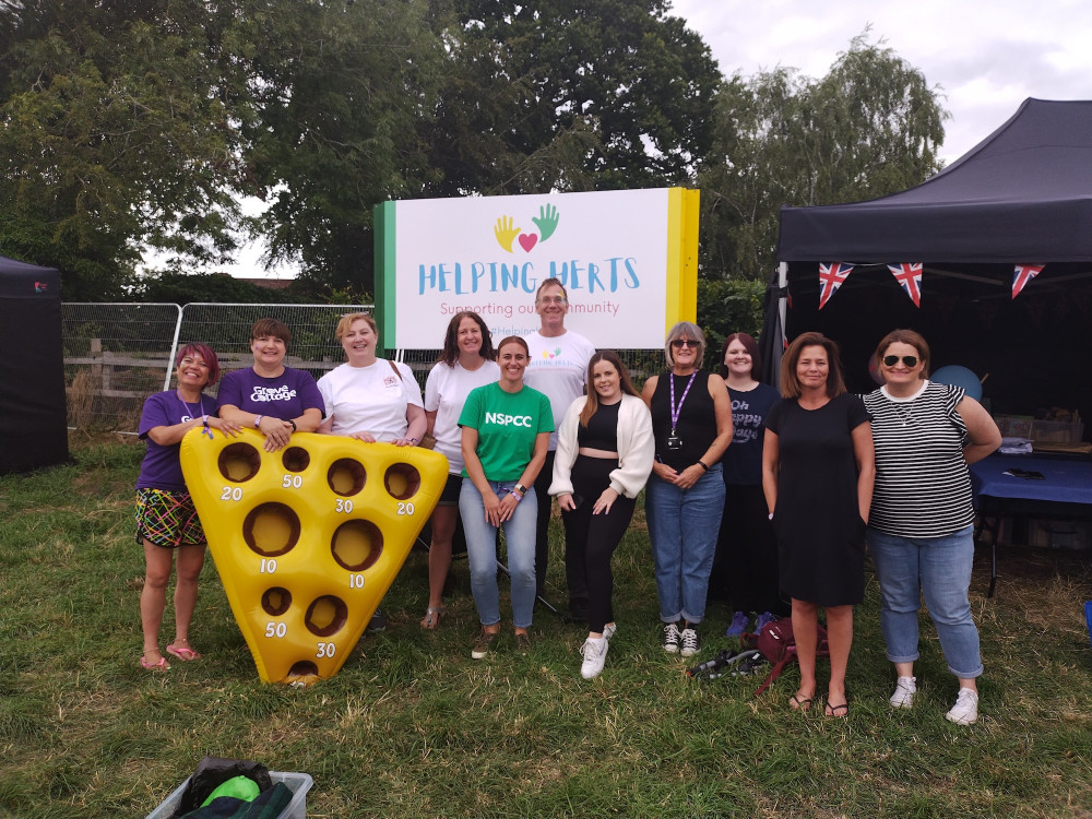 Helping Herts raises more than £1,000 for kids at Standon Calling Festival 