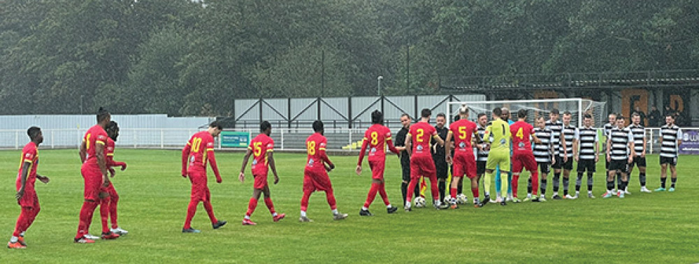 Tilbury found themselves outclassed at Cheshunt where FC Romania dumped them from the FA Cup. 