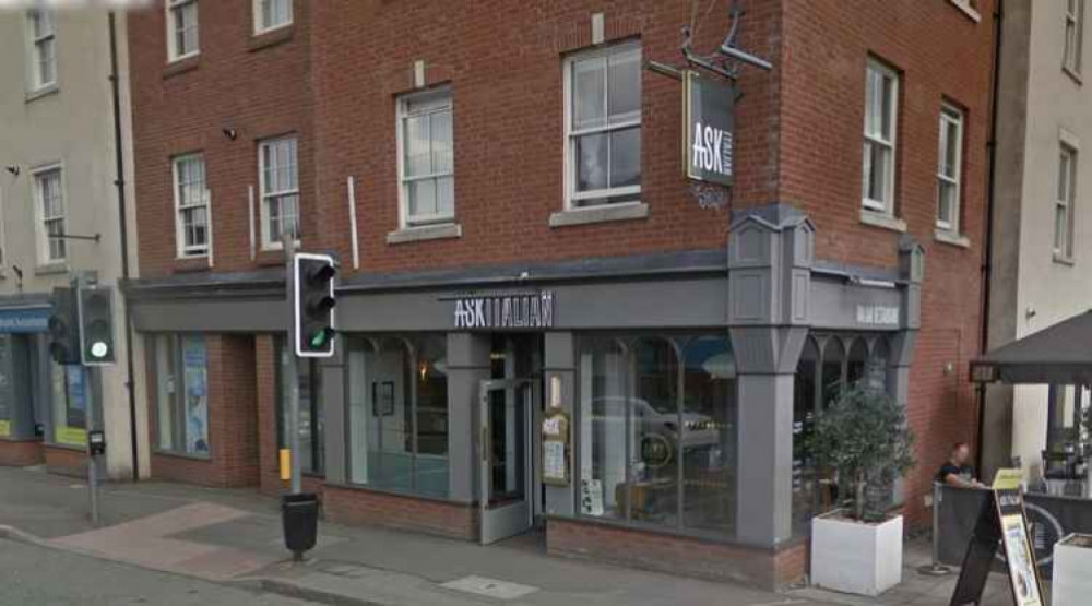 Ask Italian has been handed a five-star hygiene rating (image via google.maps)