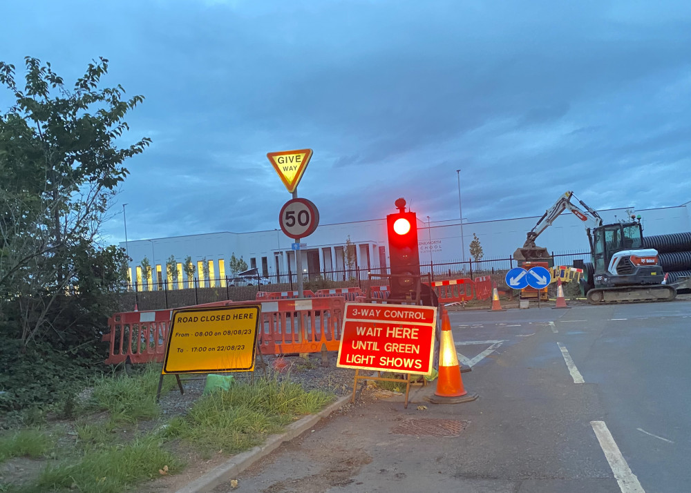 Glasshouse Lane will remain closed until August 22 (image by James Smith)
