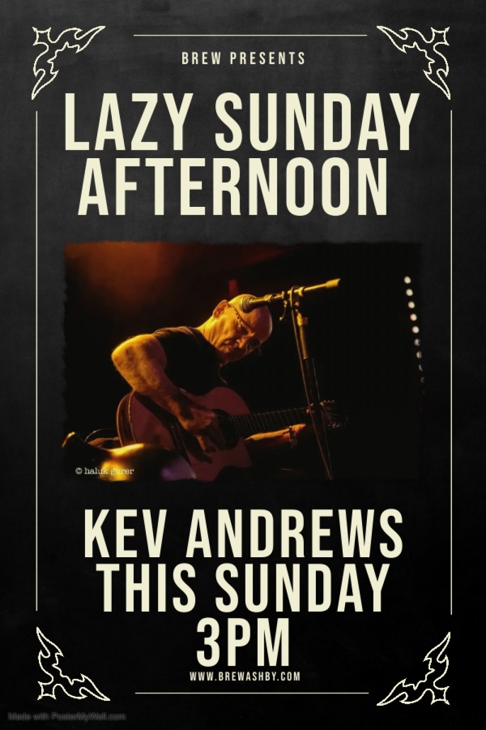 Lazy Sunday Afternoon Acoustic Session with Kev Andrews