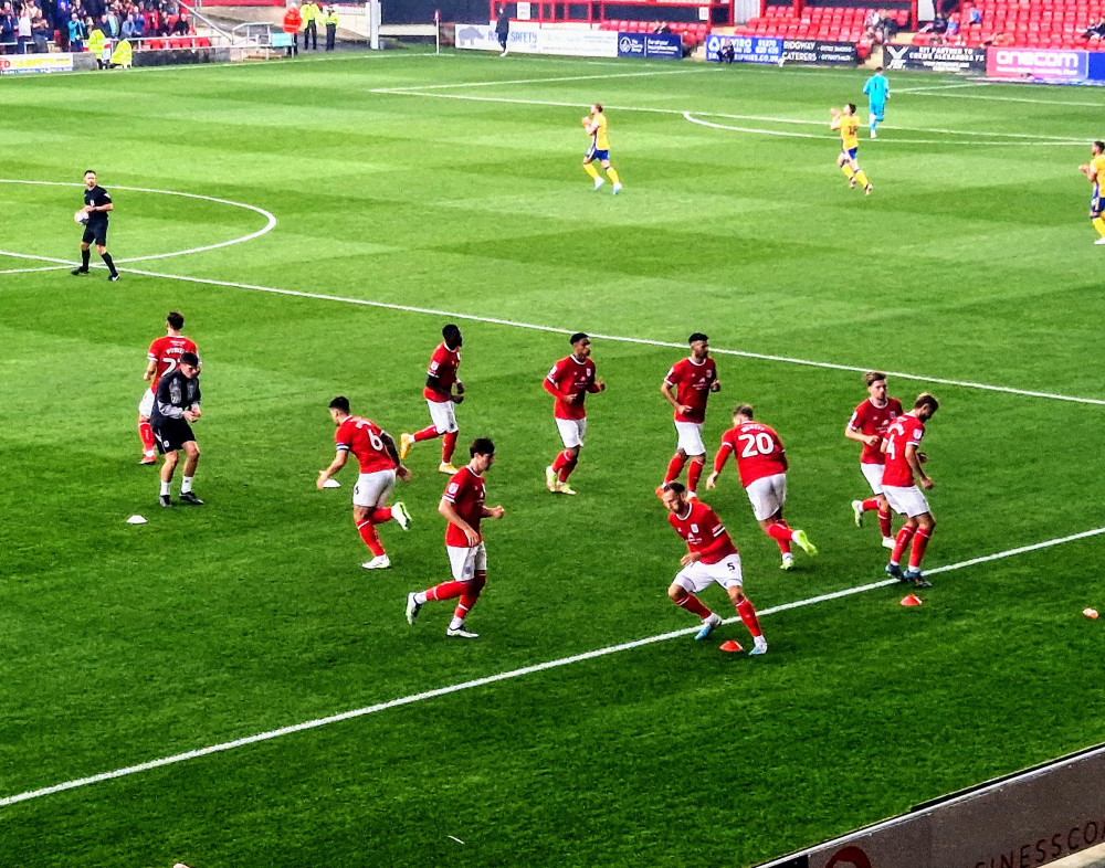 Crewe Alex and Mansfield Town played an additional 17 minutes in the EFL League Two opener on Saturday 5 August (Ryan Parker).