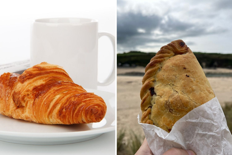 Croissants could be served alongside pasties if Cornwall hosts the UK-France forum. (Image: LDRS) 