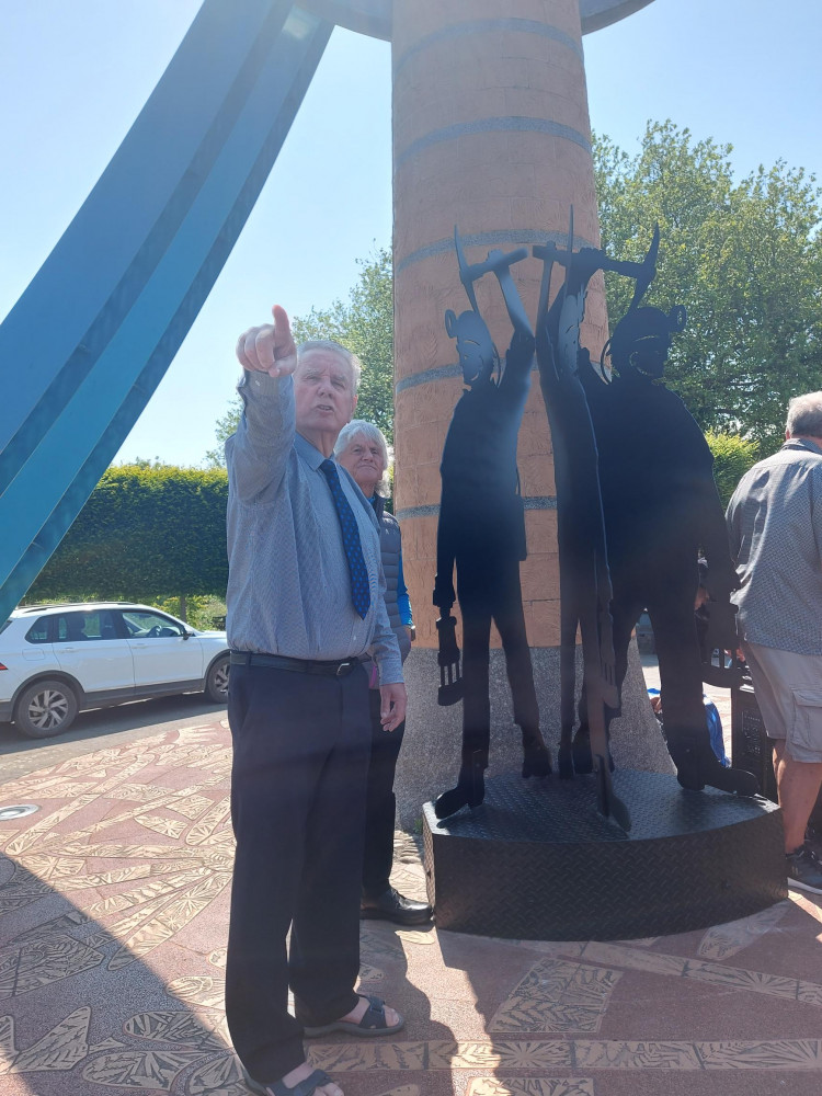 Another miner statue was unveiled in June in the heart of Radstock 