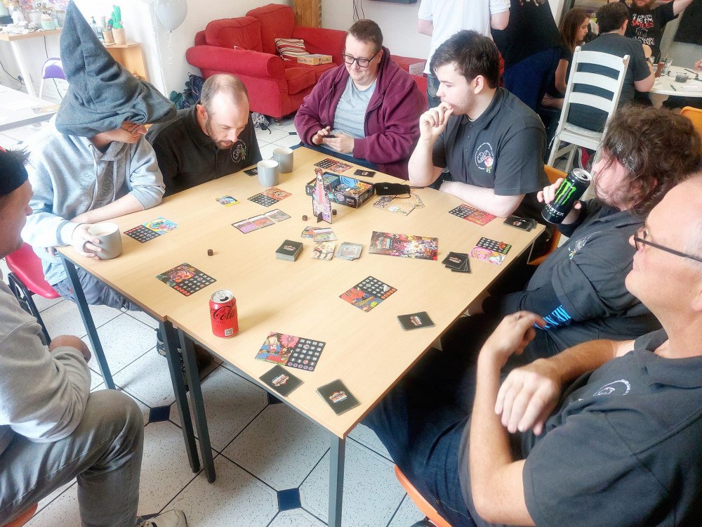 The fun-loving group meet every Wednesday, 7:30 - 10:30pm. Image credit: Oakham Board Game and Roleplaying Club