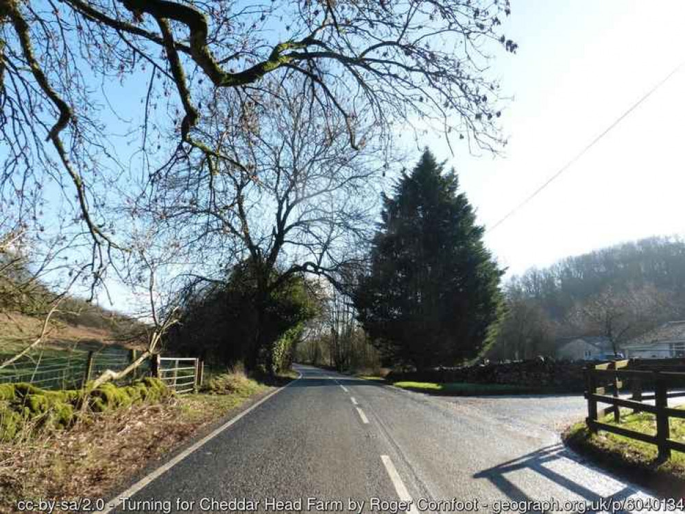 The B3135 at the top of Cheddar Gorge will be closed on weekdays until March 5