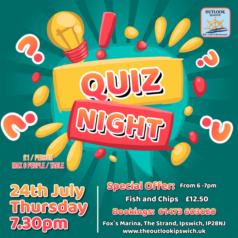 The Outlook Ipswich Quiz Night