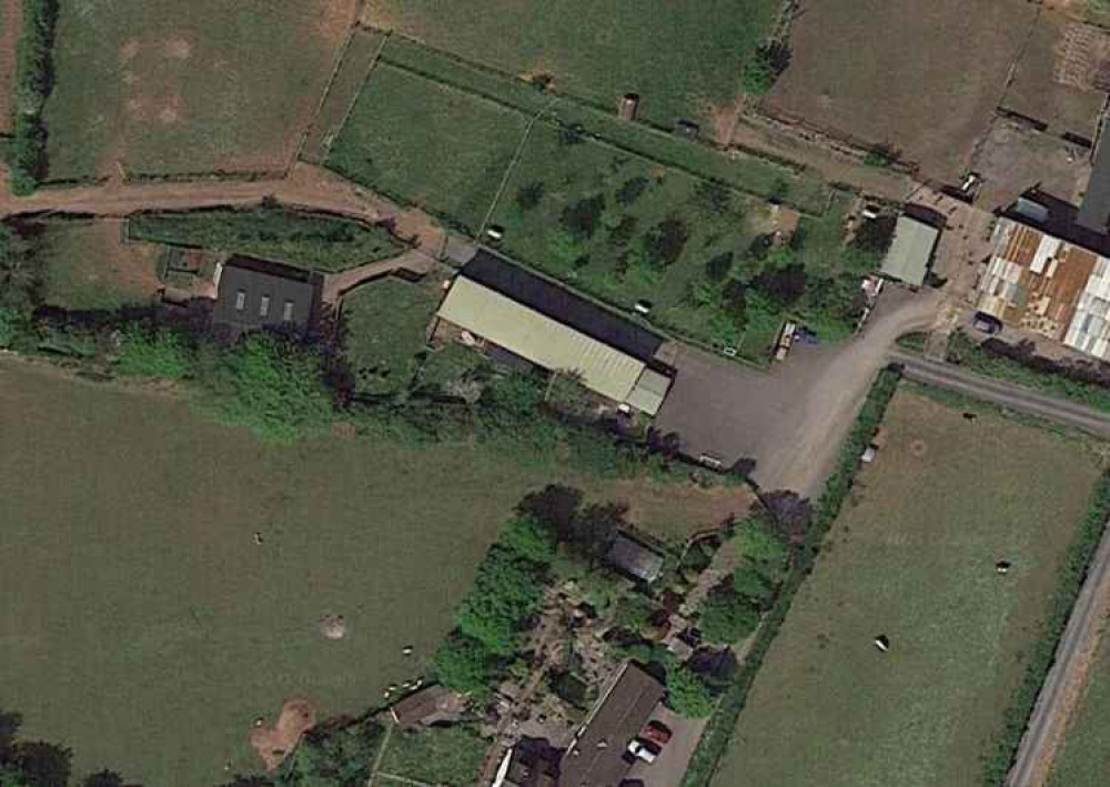 The former driving range building in Cheddar that has been lived in for more than a decade (Photo: Google Maps)