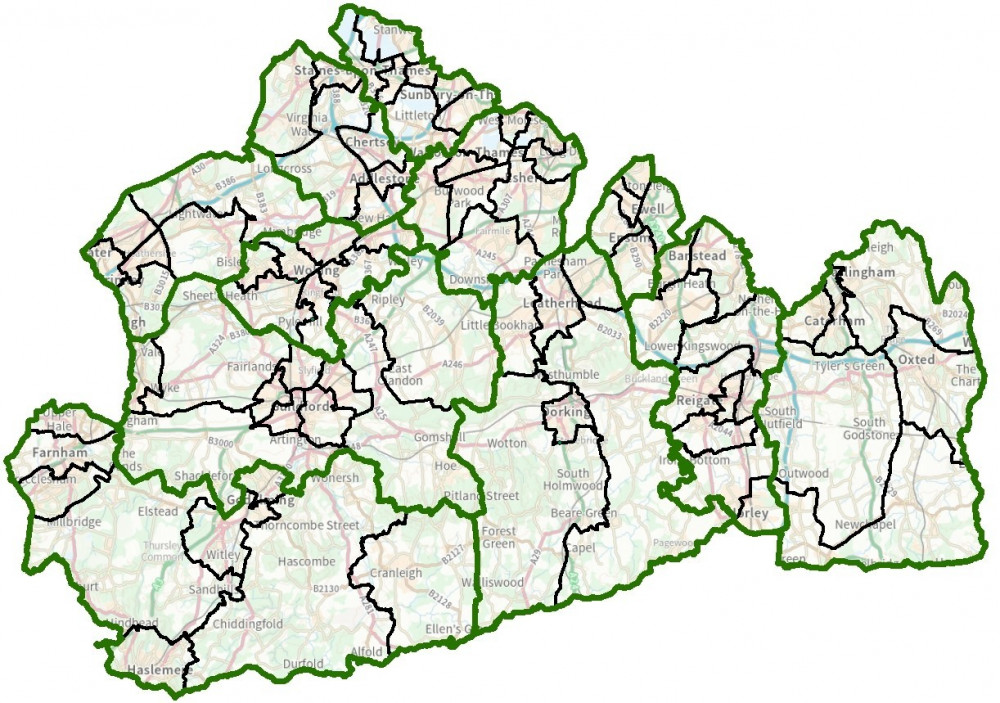 The Boundary Commission is looking at redrawing Surrey's political map. (Photo: LDRS)