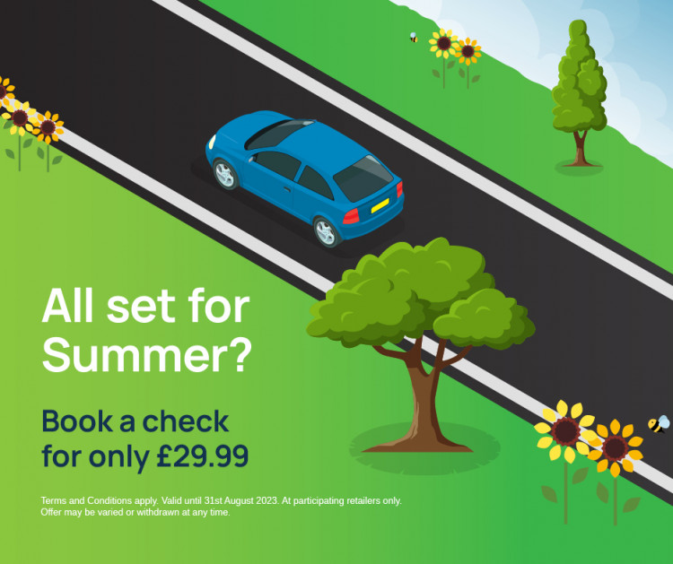 The Swansway Motor Group offer of the week is a Summer Health Check* - available at Swansway’s Crewe dealerships (Nub News).