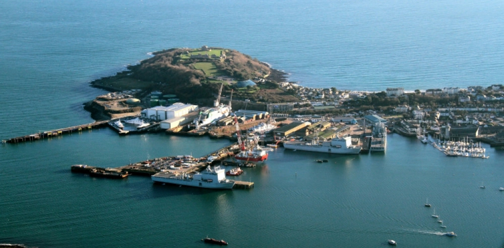 Falmouth Docks is home to Pendennis Shipyard. (Image: Cornwall Council)