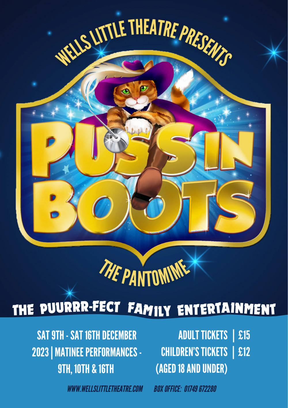 Puss in Boots - The Family Pantomime!