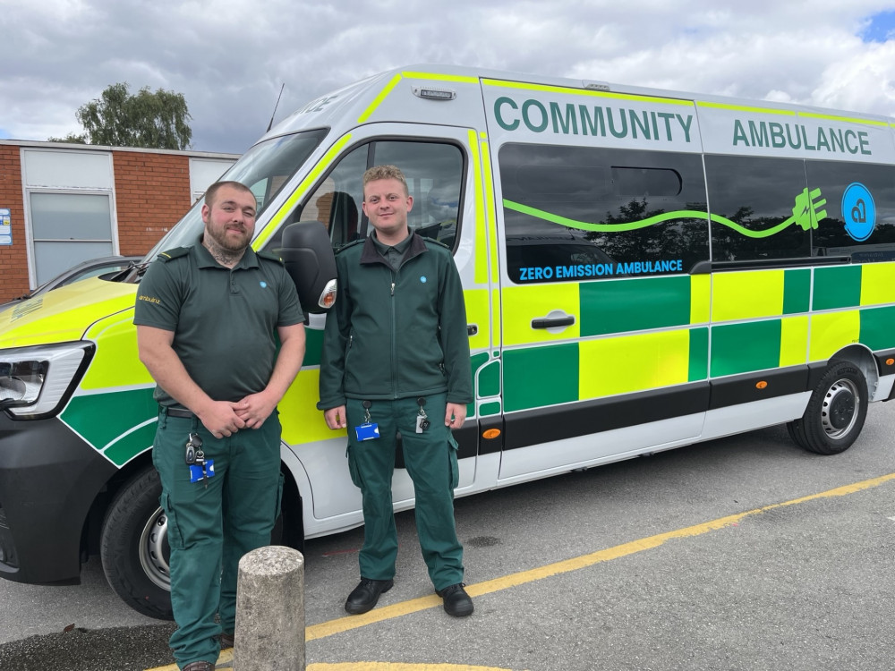 The new vehicle boasts the same capabilities of its diesel counterpart, but with lower running costs (Image - Stockport NHS Foundation Trust)