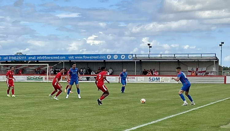 Action from Ashby Ivanhoe's win at Wisbech on Saturday. Photo: Josh Kay