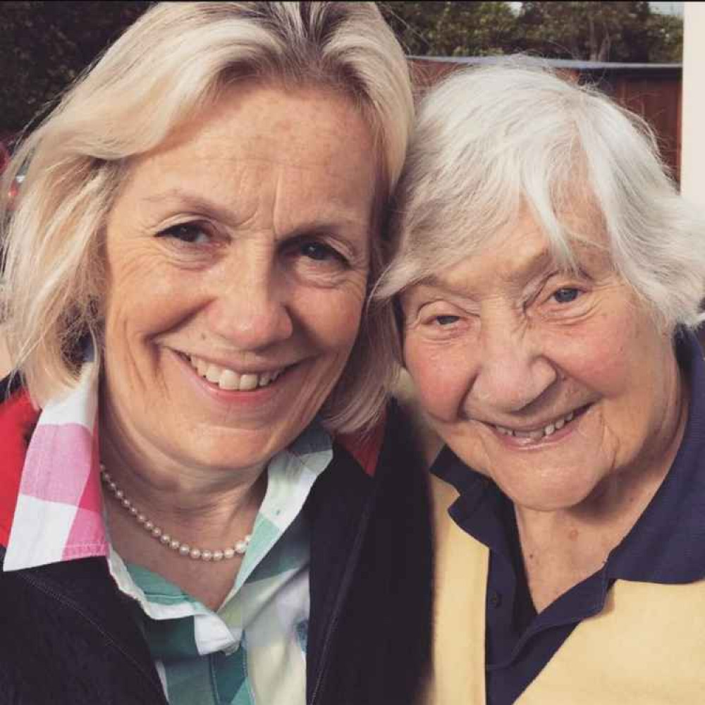 Tessa Munt with Shirley Williams about four years ago