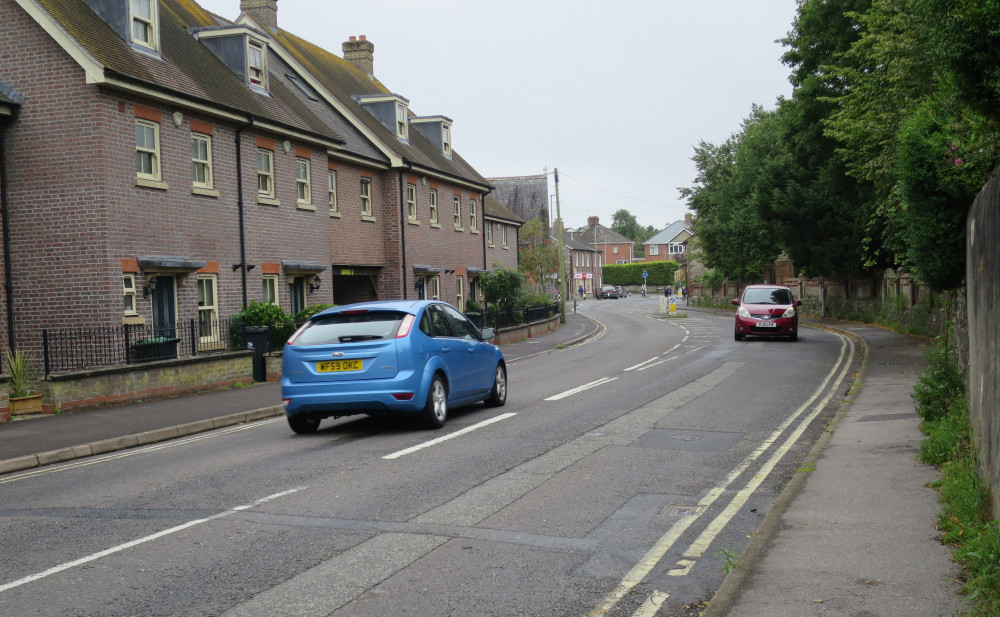 Kings Road in Dorchester, where town councillors have backed a residents’ plea to tackle speeding