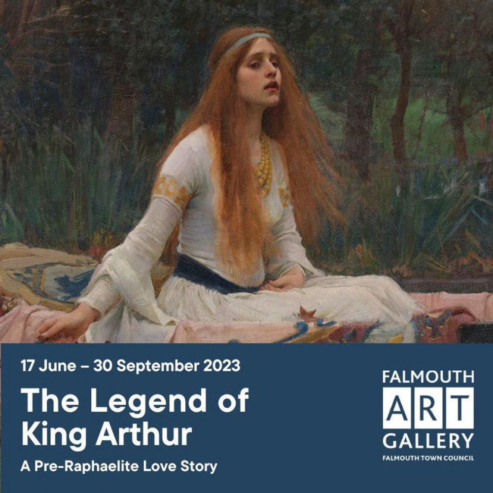 The Legend of King Arthur: A Pre-Raphaelite Love Story (Image: Falmouth Art Gallery) 