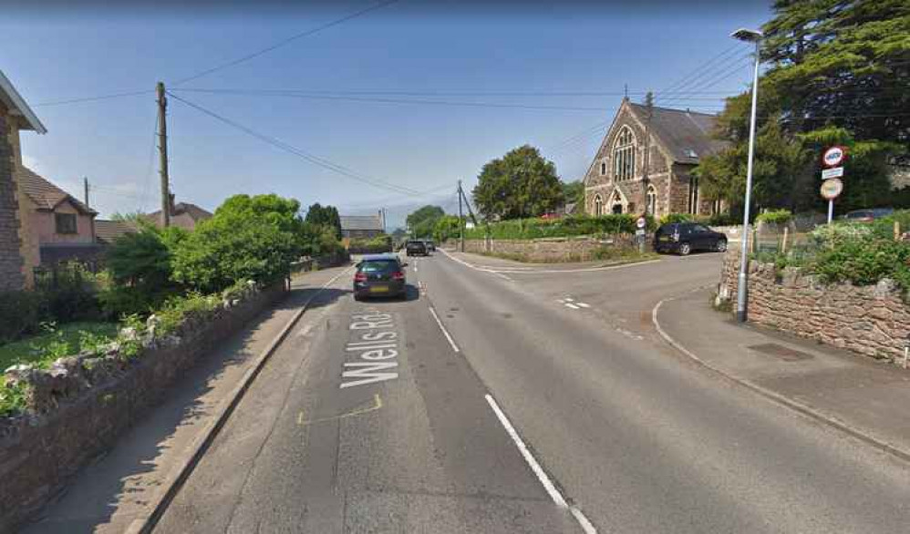 The crash has happened around the junction where New Road meets the A371 in Draycott (Photo: Google Street View)