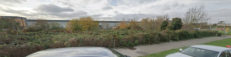 The 'scrubland' which used to be siding, adjacent to Ockendon Station. 