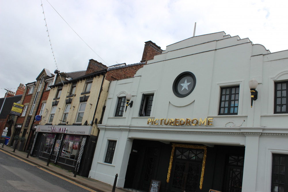 The Picturedrome, on Chestergate's west side. (Image - Macclesfield Nub News) 