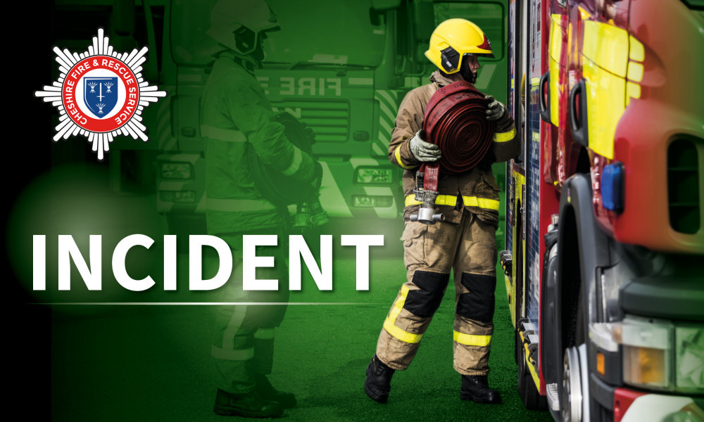 On Monday 14 August, Crewe firefighters were called to reports of a blaze on Bradeley Road, Haslington (Cheshire Fire and Rescue Service).