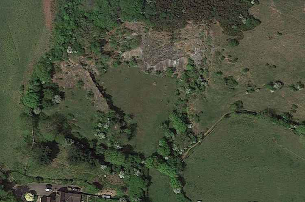 The couple were rescued from the old quarry off Old Coach Road, Cross (Photo: Google Maps)