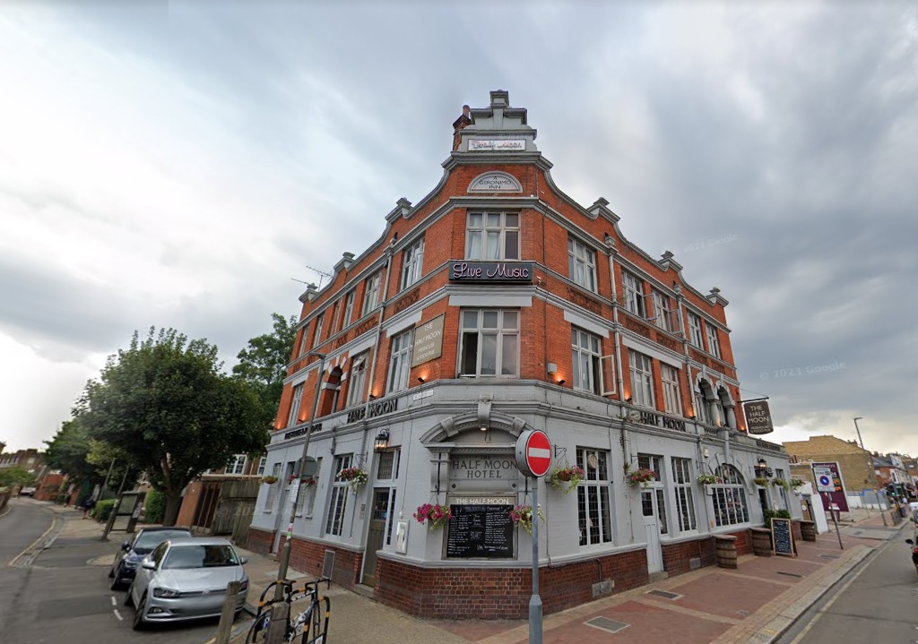 The Half Moon Pub. Photo Credit: Google Maps 