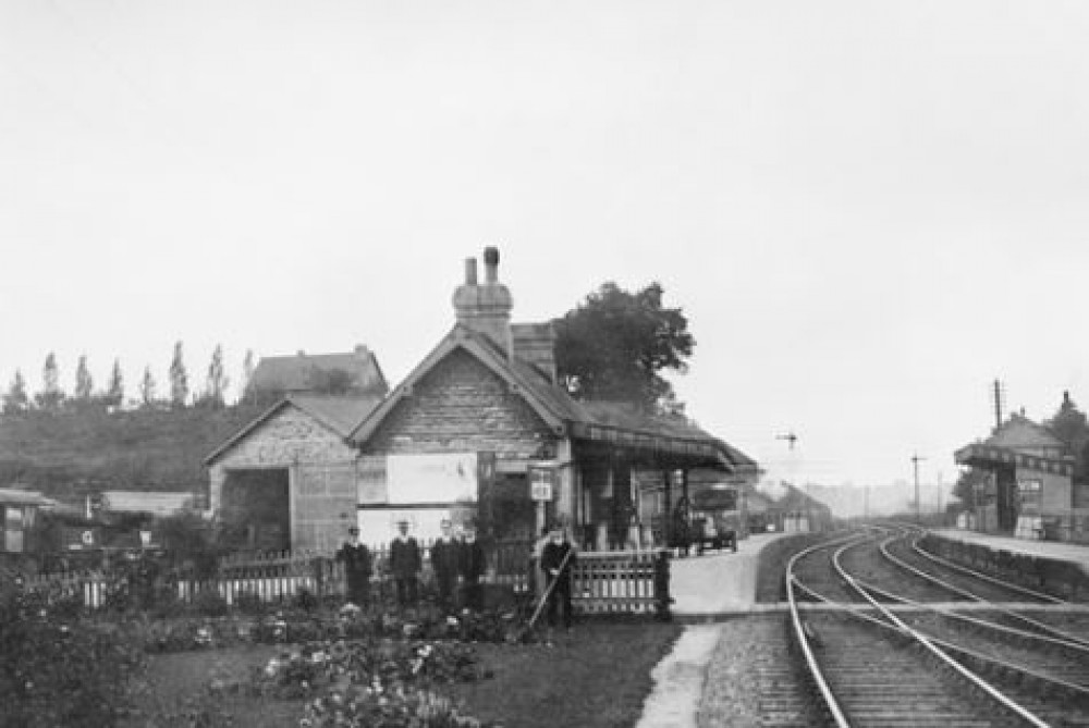 Already in the Historic England archive Midsomer Norton South Station around 1930