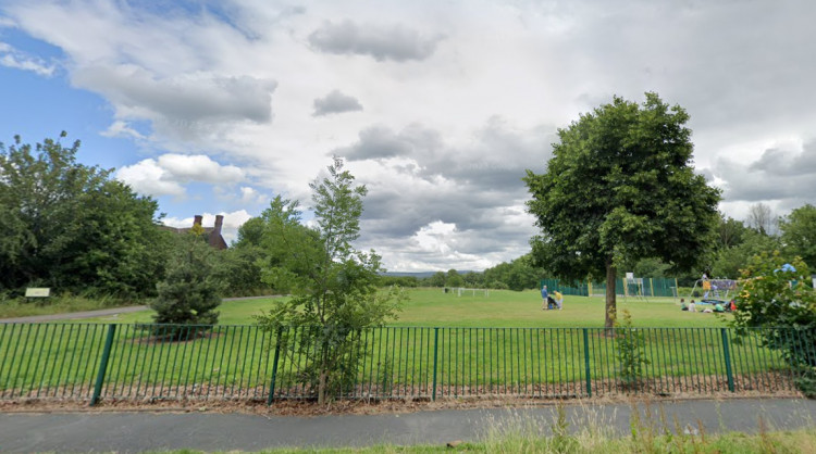 The 'prolific offender' was arrested following an unusual police chase - a statement from GMP reports that the male attempted to disguise himself as a tree in an Offerton park (Image - Google Maps)