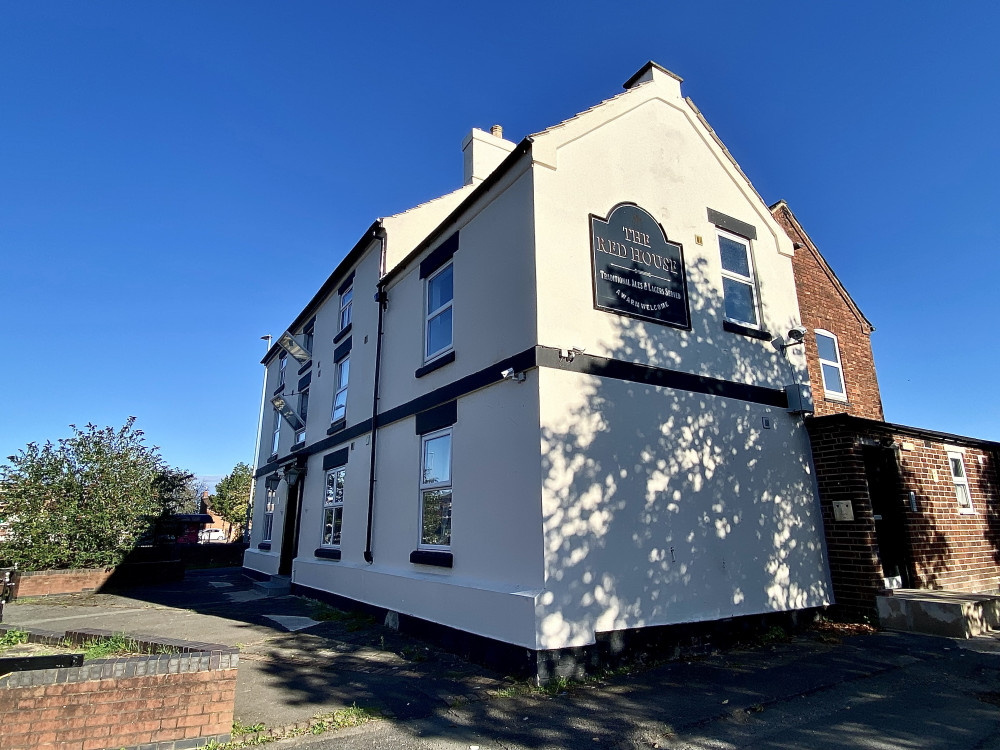 The Red House in Coalville has been converted into an aparthotel. Photos: Coalville Nub News