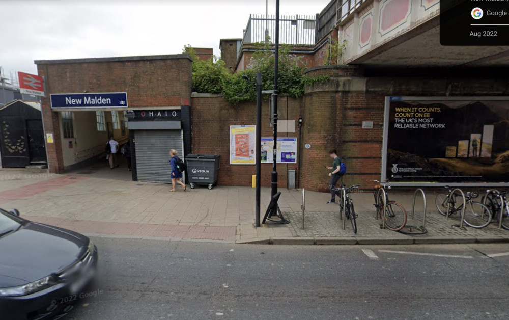 New Malden Station was bombed on 16 August 1940. (Photo: Google Maps)