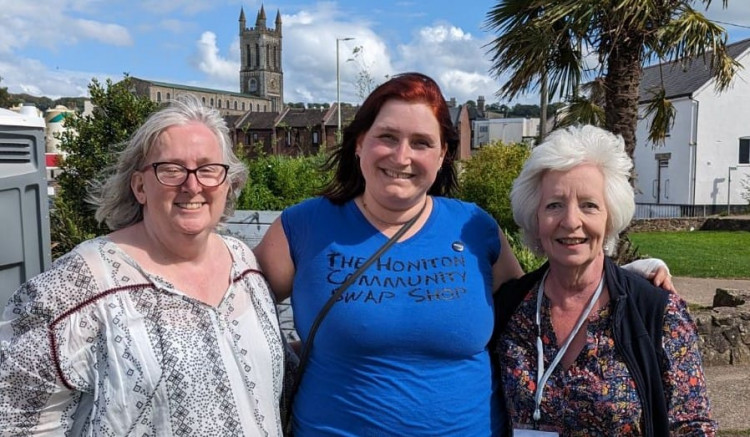 Pictured (L-R): Lucy Wakefield, Lauren Passmore-Smart, and Serena Sexton.