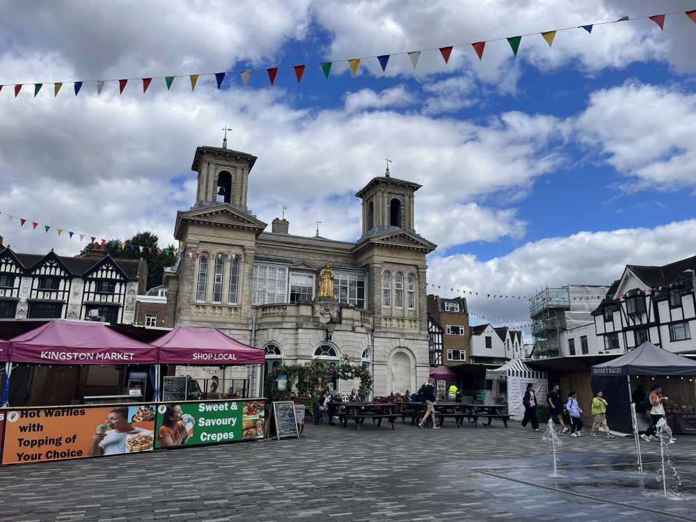 There's always something to do in Kingston Market Place. (Photo: Emily Dalton)