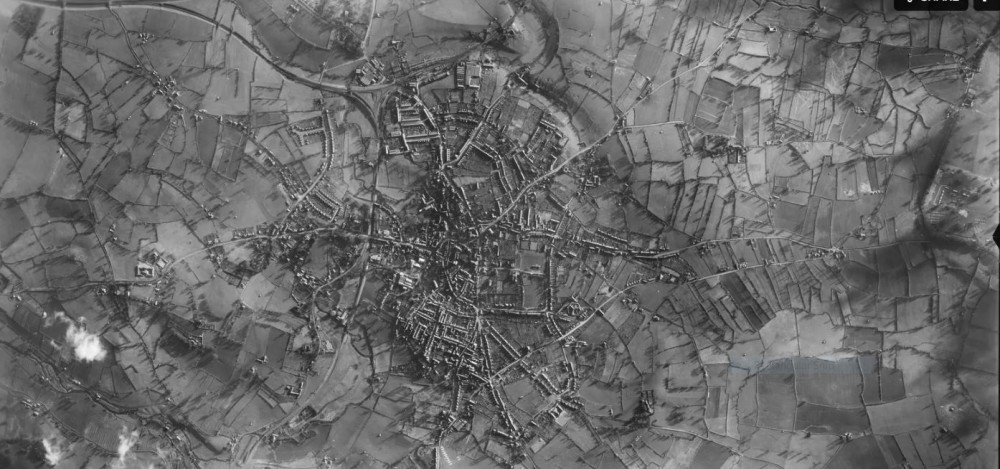 Aerial of Frome December 30, 1943