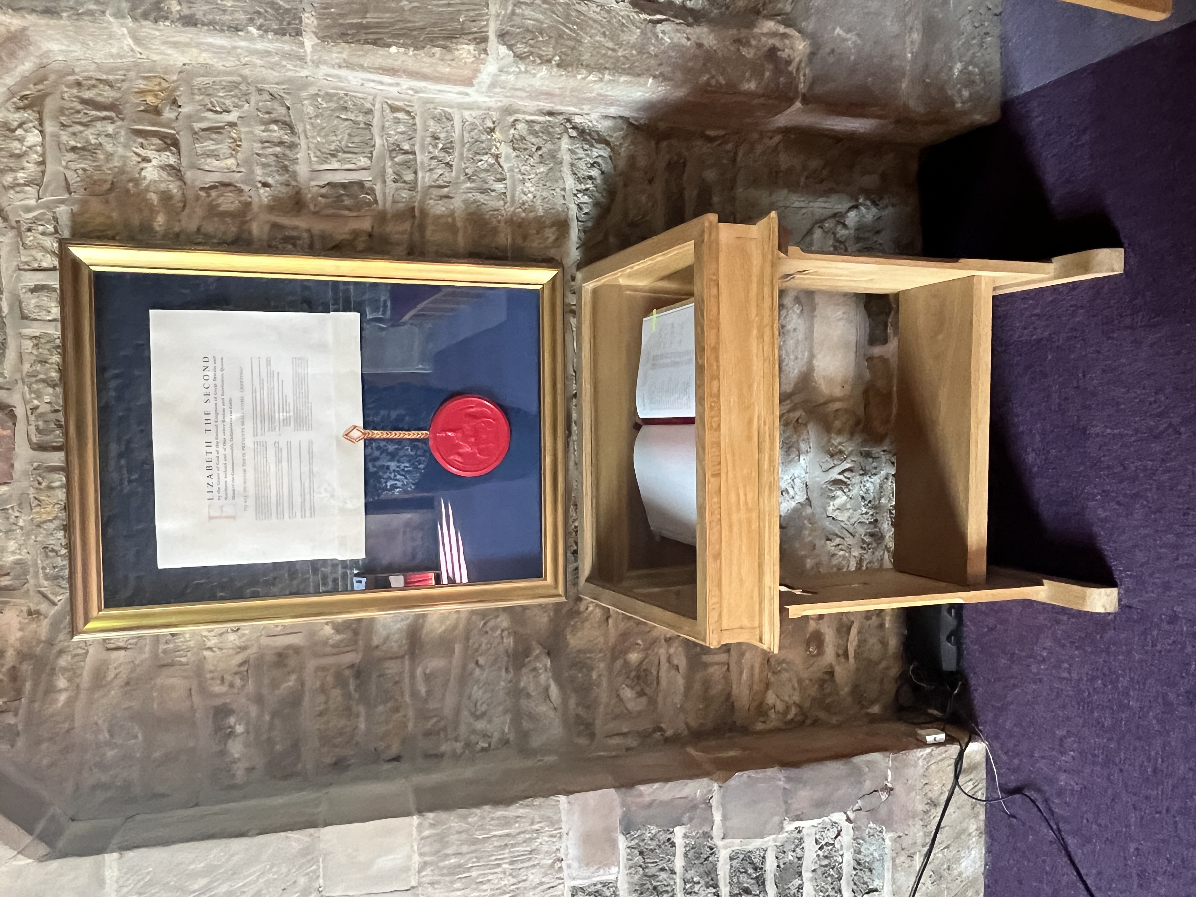 A Royal Charter and other local history can be discovered in the chapel. Image credit: St John & St Anne Almhouse.