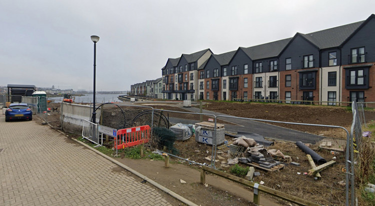 The Barry waterfront 