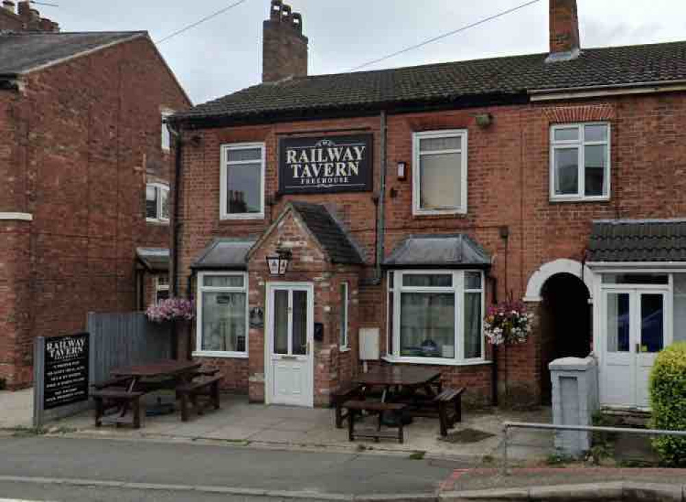 The Railway Tavern in Tamworth Road, Ashby. Photo: Instantstreetview.com