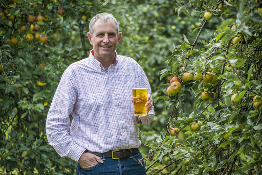 Fourth generation cider-make Martin Thatcher