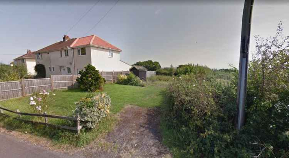 The area of land in Bagley where the new home was proposed to be built (Photo: Google Street View)