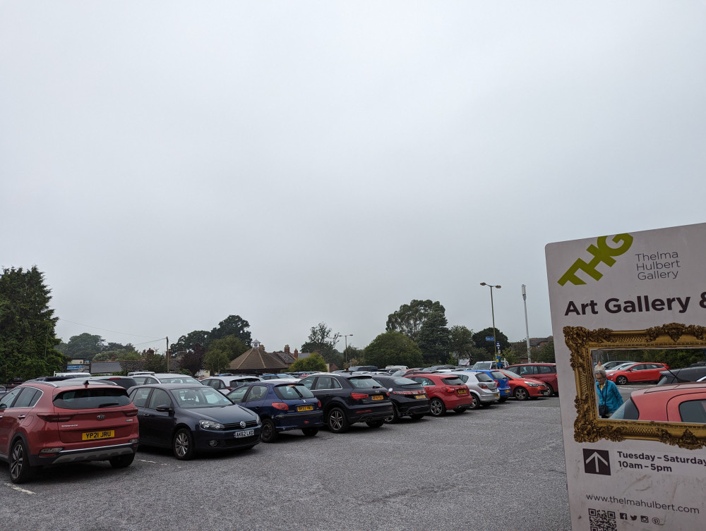 Lace Walk car park in Honiton (Nub News)