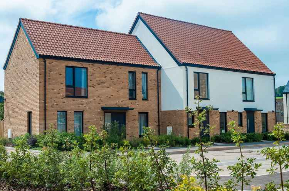 New homes at Cross Farm in Wedmore (Photo: GRW Photography)