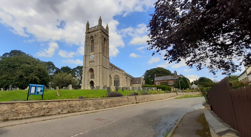 Whissendine church will host the bi-annual flower festival this bank holiday. Image credit: Tracey Horsey. 