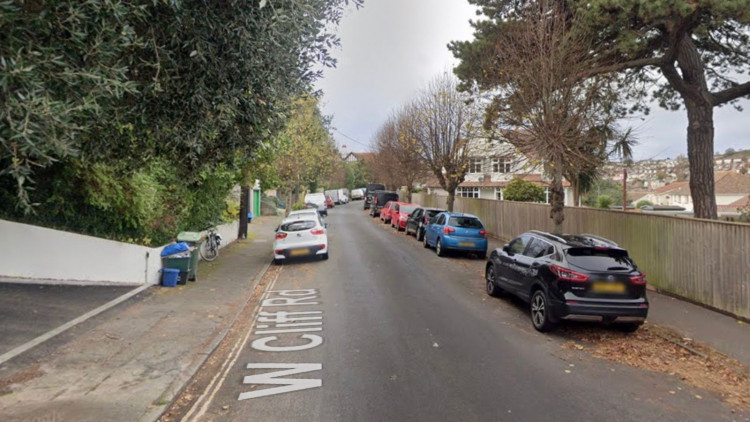 West Cliff Road, Dawlish (Google)