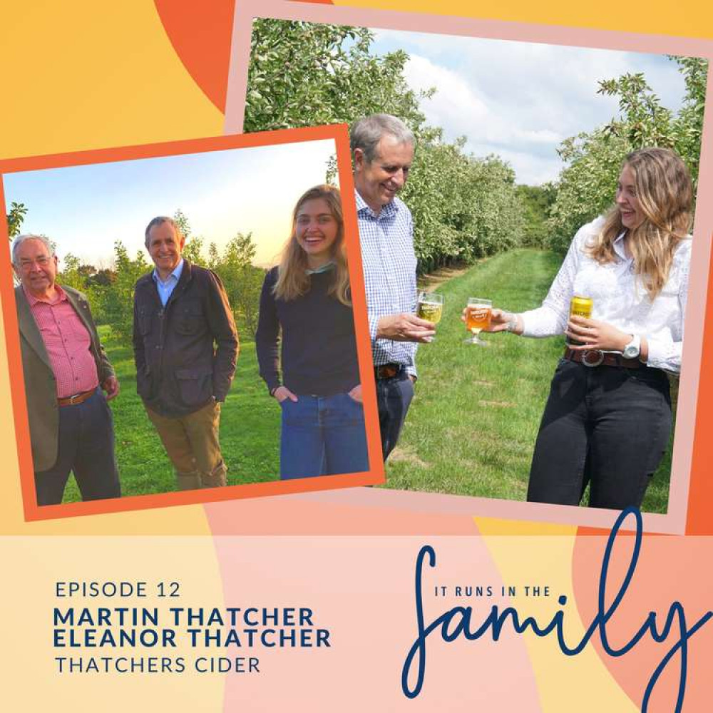 Martin and Eleanor Thatcher make appearance on family business podcast